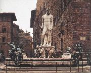 AMMANATI, Bartolomeo Fountain of Neptune   nnn oil painting